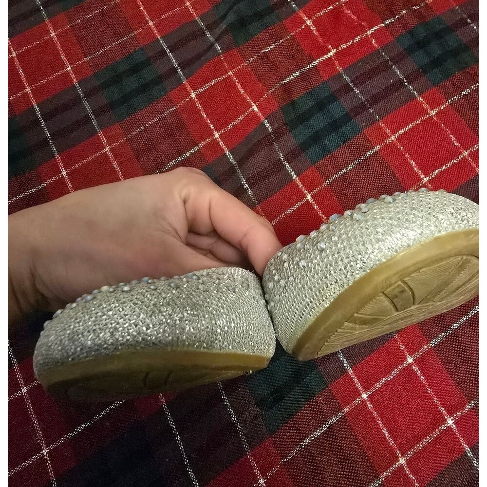 DONATING SOON 🚨Hotcakes rhinestone flats - Picture 5 of 7